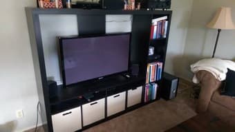 Ikea Lappland Media/Entertainment Center TV Stand $50 1