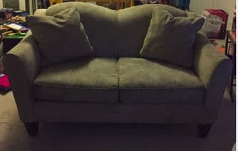 Sell living room set (coach, love seat, chair and ottoman) - $500 3