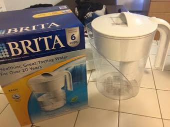 Brita classic model for $10 (6 cups; filter not included) 1
