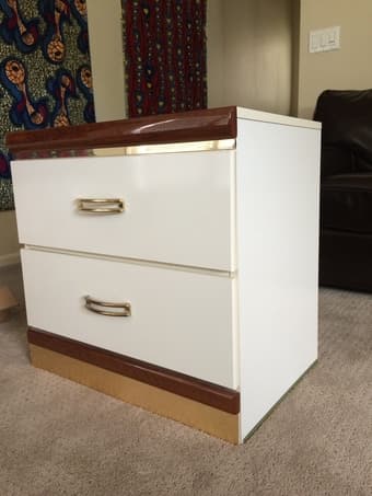 Dresser & Nightstand, $40 3