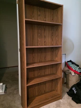 Bookshelf, $15 1