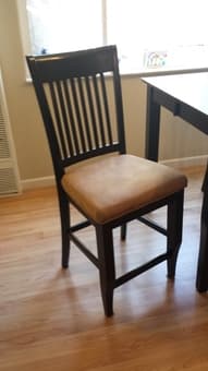 kitchen table, chairs, bar stools 1