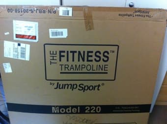 Fitness Trampoline $75 2