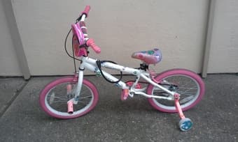 18" Kent Peace Girls' BMX Bike, Pink - $35 1