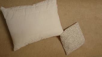 Moving out sale: memory-foam pillow Ikea ($10) 1