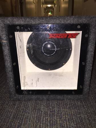 Thunder Box Car Subwoofer - 8 inch kicker 3