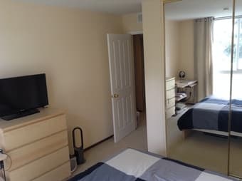 furnished bedroom in 2bed/1ba apt near San Antonio 1