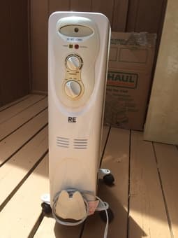 RE heater, $10 2