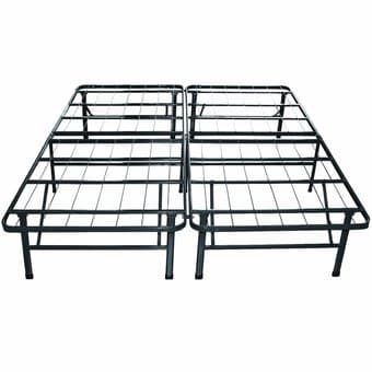 Sleep Master Platform Metal Bed Frame/Mattress Foundation, Queen $50 1