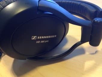 Sennheiser HD380 Pro Headphones (Collapsible) - $70 1