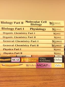 11 MCAT BOOKS: Berkeley Review + ExamKrackers! 1