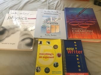 SELLING Pre-med/BioE frosh/soph books, pick-up on campus 2