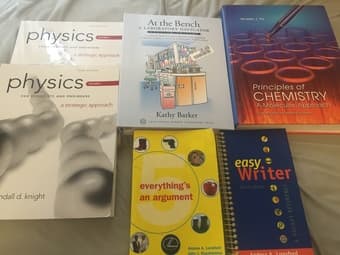 SELLING Pre-med/BioE frosh/soph books, pick-up on campus 3