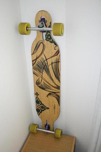 selling a loaded dervish longboard 1