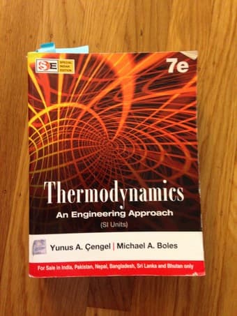 Thermodynamics an engineering approach (Cengel and Boles 7th) $20 1