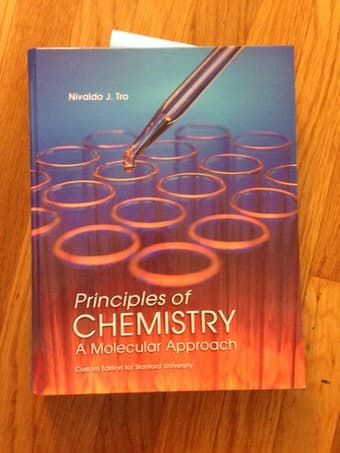 Principles of Chemistry A Molecular Approach (Tro) $30 1