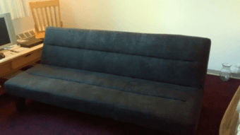 Black futon for sale 2
