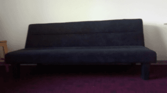 Black futon for sale 3