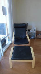 moving out- IKEA Lounge Chair Set 1