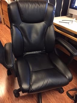 Leather Desk Chair FOR SALE 1