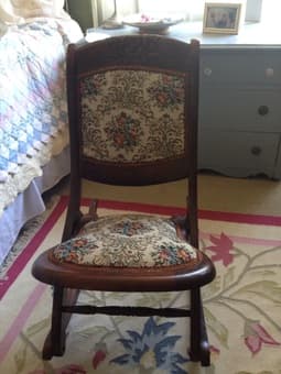 Folding rocking chair 1