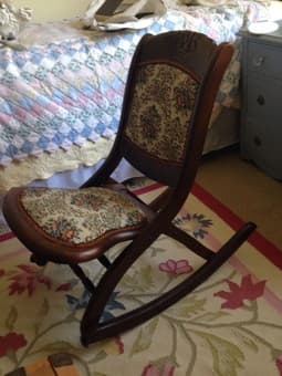 Folding rocking chair 2