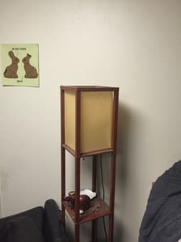 Brown leather couch 3