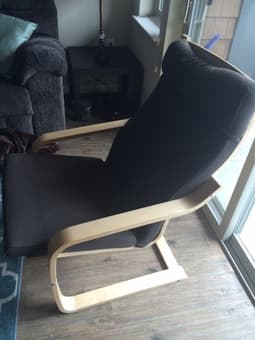 Like New Furniture for sale - Sofa, King sized bed, IKEA chair 1