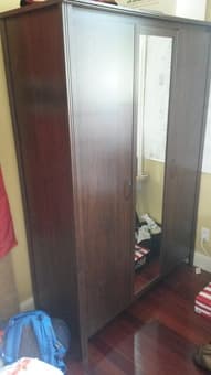 Wardrobe (IKEA) Brown , 22.5" depth x 52"width x 75" height -- $50 1