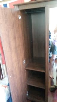 Wardrobe (IKEA) Brown , 22.5" depth x 52"width x 75" height -- $50 2