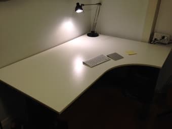 Ikea Galant Corner Desk 1