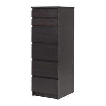 6-piece bedroom "set" IKEA-Malm, delivered and installed, $446 2