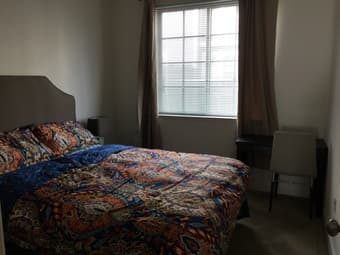 Furnished bedroom with its own bathroom for rent in a brand new home 2