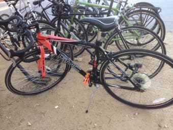 (Urgent) GMC Mens Road Bike with U-lock 100$ 2