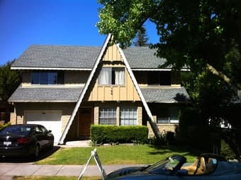 Bedroom in spacious 3bd / 3ba apartment in downtown Palo Alto 1