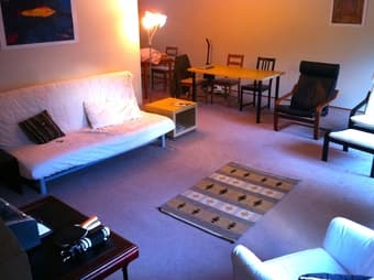 Bedroom in spacious 3bd / 3ba apartment in downtown Palo Alto 3