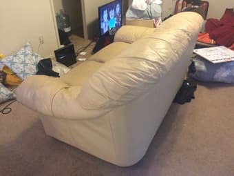 Leather Couch ($50) 2