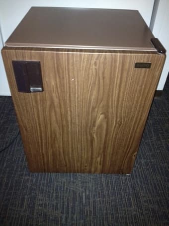 $30 MINI FRIDGE USED $30 2