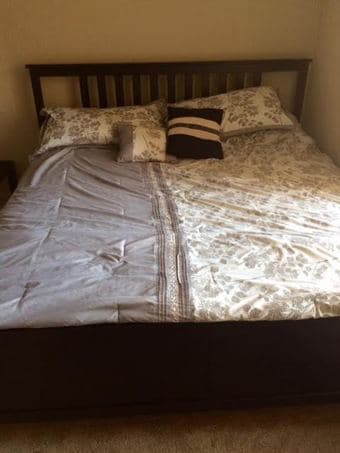 GREAT CONDITION IKEA KING SIZED FRAME AND MATTRESS - NEED TO SELL ASAP 1