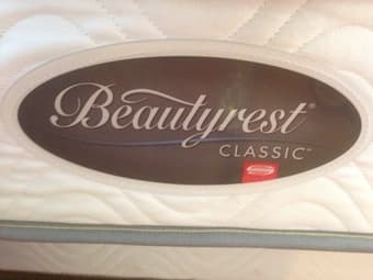 Bed Set - Full Size Mattress, Boxspring, and Bed Frame - $300 OBO 1