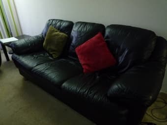 Sofas, leather 2