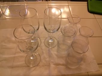 MR.COFFE coffee maker and wine glasses and decanter set at Studio 6. 2