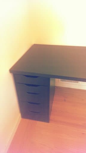 Selling IKEA Office Desk + Swivel Chair -- $120 3