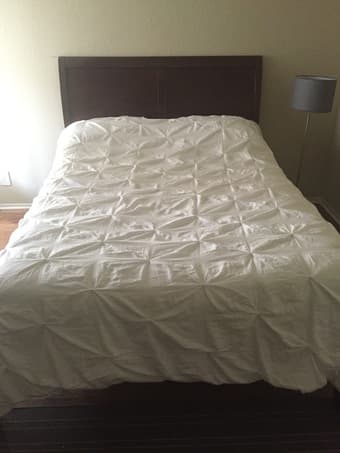 MUST GO TODAY. Buy this couch AND bed for $300 total! 2