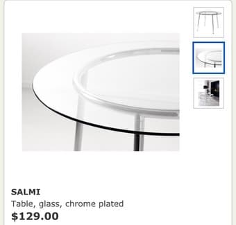 glass dining table and four chairs $200 2