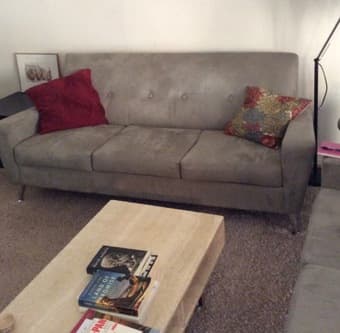 2 couches and chair set -- $400 1