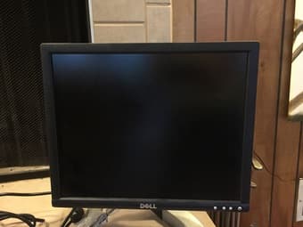 17" Dell  monitor - $20 1