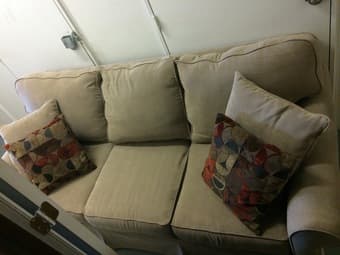 Beige Couch, GREAT Condition--NEEDS TO GO NOW, $300 OBO 1
