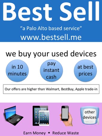 We buy your devices and pay instant cash in 10 minutes 1