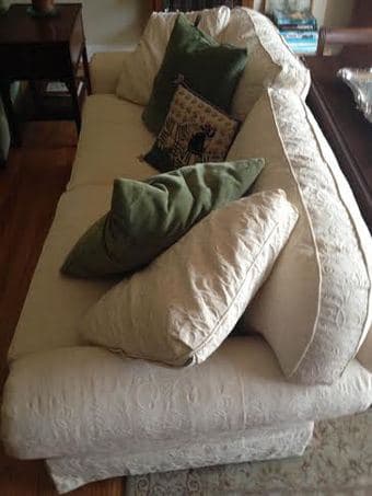 $300 White sofa, great condition 2